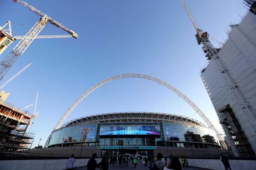 El estadio de Wembley es la cita principal para una Final de la Eurocopa, pero para el Mundial aún no está en el itinerario&nbsp;