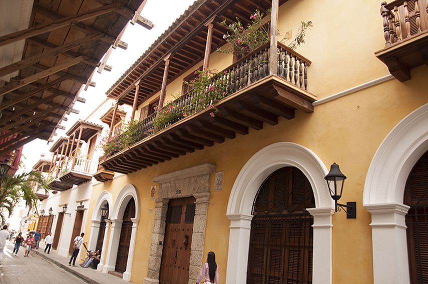 Casa típica de la ciudad amurallada (SERGIO OTALORA)