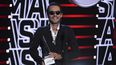 Marc Anthony recibe el International Artist Award of Excellence durante la ceremonia de los Latin American Music Awards.&nbsp;