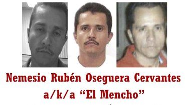 Recompensa por Nemesio Oseguera, alias el Mencho, en la página oficial de la DEA.&nbsp;
