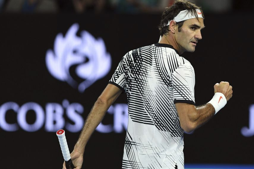 Federer espera el vencedor de la otra semifinal entre Rafael Nadal y&nbsp;Grigor Dimitrov.