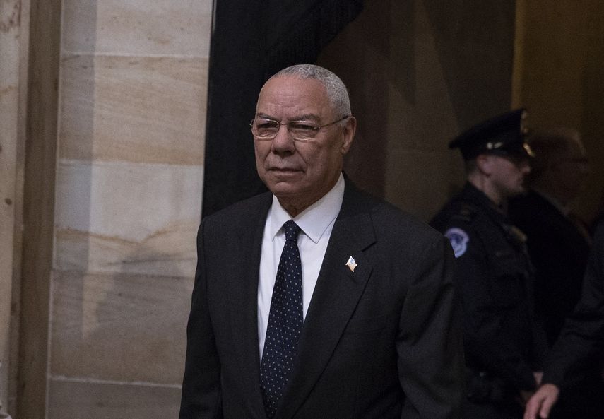 Colin Powell, exsecretario de Estado estadounidense durante el mandato del republicano George W. Bush.