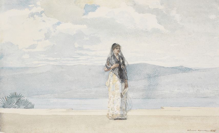 Governor’s Wife, Santiago de Cuba, de Winslow Homer,&nbsp;1885.&nbsp;