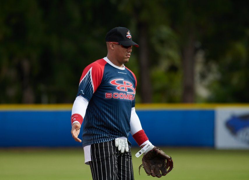 El cubano Yunel Escobar, jugador del equipo de FEPCUBE que iba a participar en el torneo en Colombia 