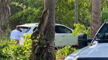 Camioneta SUV involucrada en el tiroteo registrado el domingo&nbsp; 30 de mayo en Miami-Dade.