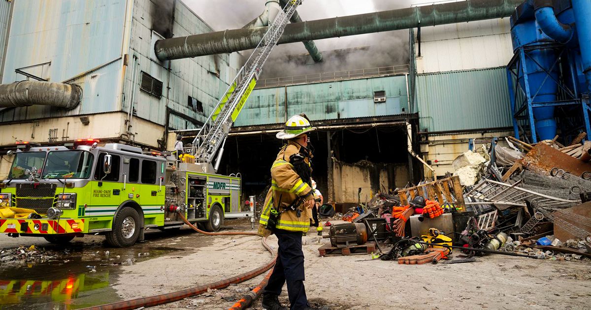 edificio del departamento de bomberos