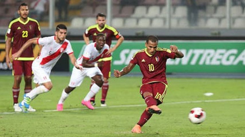 La vinotinto tiene un sólo punto que sumó en la última jornada frente a Perú. (ARCHIVO)