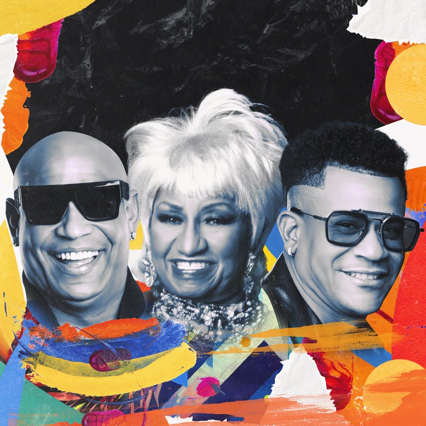 Portada del tema Celia, un homenaje de Gente de Zona a Celia Cruz.&nbsp;