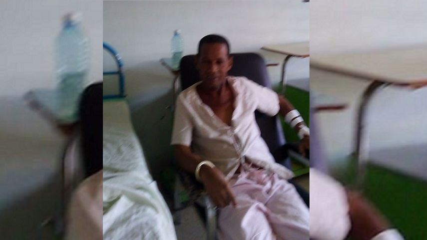 El opositor cubano Tomás Núñez Magdariaga permanece aislado en un hospital y no le permiten visitas de su familia.