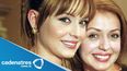 Gaby Spanic y su hermana gemela Daniela Spanic.&nbsp;
