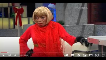 La cantante cubana Juana Bacallao.