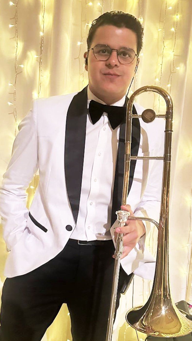 El músico Adrián Corredor.&nbsp;