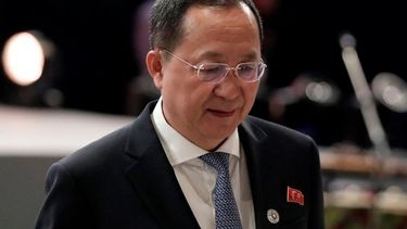 Ri Yong-ho,&nbsp;jefe de la diplomacia norcoreana.