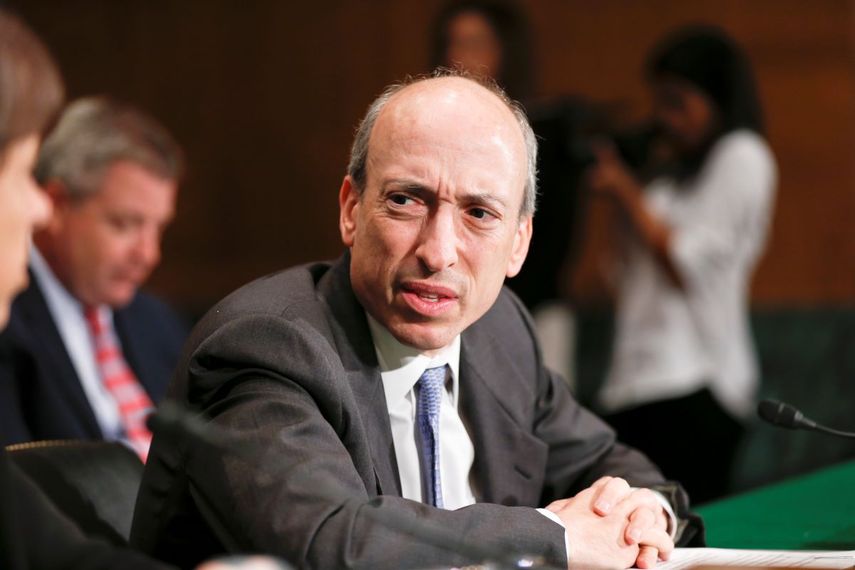 El presidente de la autoridad regulatoria de los mercados financieros en Estados Unidos (SEC), Gary Gensler