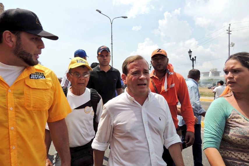 Guanipa es el único de los 5 gobernadores opositores que lograron la victoria en las pasadas elecciones regionales que no ha cedido a las exigencias de Maduro&nbsp;