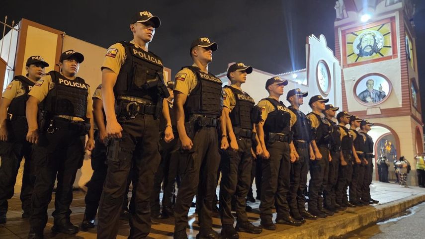 La Policía Nacional trata de frenar la violencia en varias provincias de Ecuador (Policía Nacional de Ecuador)