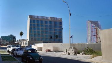 Embajada de EEUU en La Habana, Cuba. 