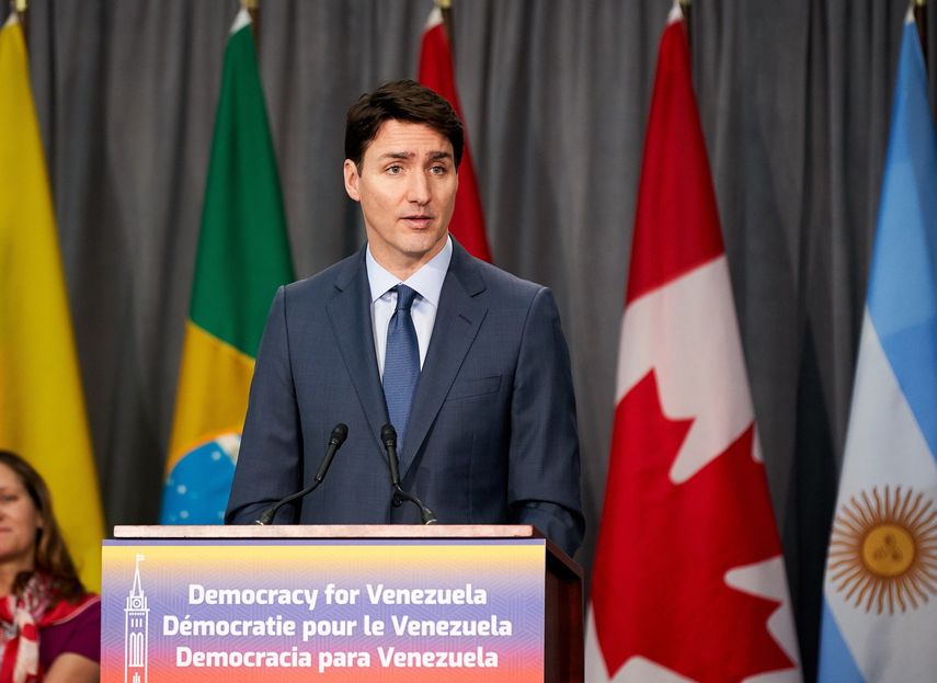 El primer ministro canadiense, Justin Trudeau.