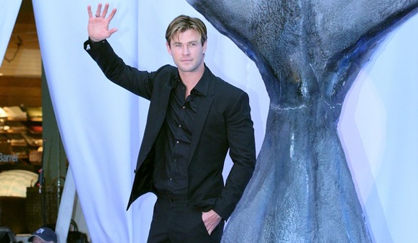 El actor australiano protagonista de la película In the Heart of the Sea, Chris Hemsworth. (EFE)