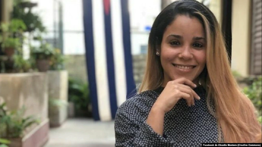 La periodista de Cubanet, Claudia Montero Lescaill.&nbsp;