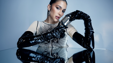 La cantante y actriz colombiana Greeicy.