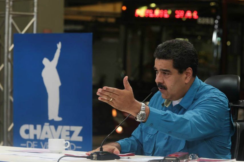 Nicolás Maduro, presidente de Venezuela.