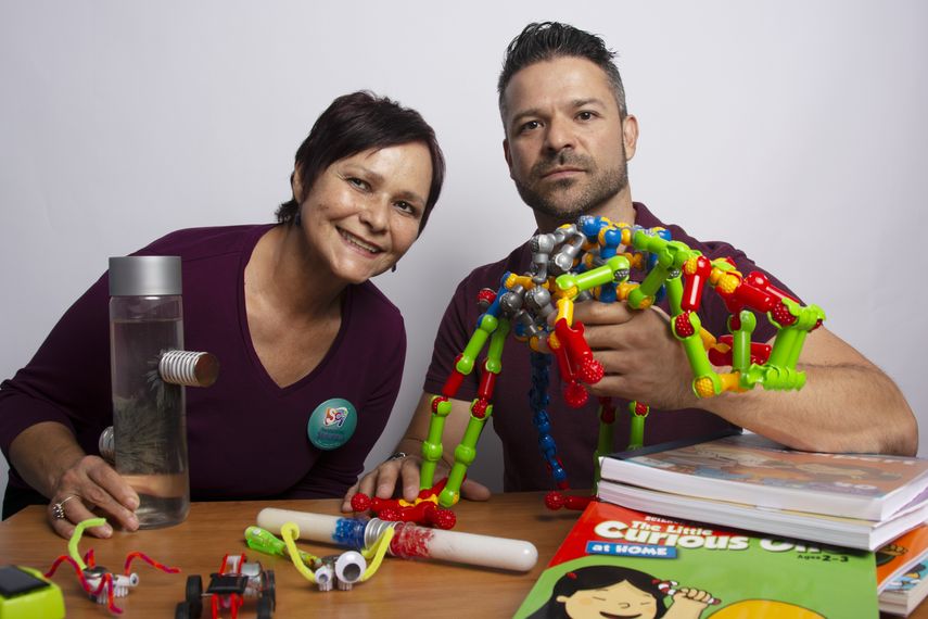 María Lucia Rojas y Pablo Muñoz.&nbsp;