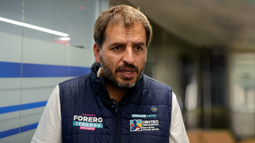 Andrés Forero, congresista y aspirante al Senado de Colombia.