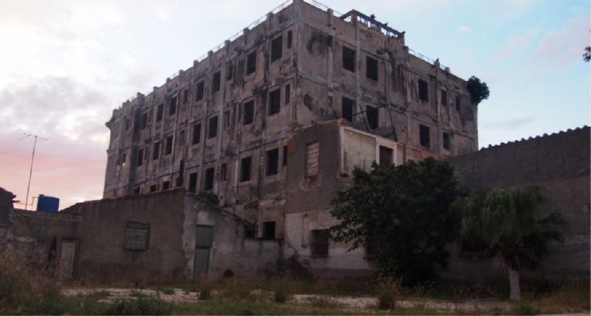 Ruinas del Hotel Sagua, en Sagua la Grande, Villa Clara.