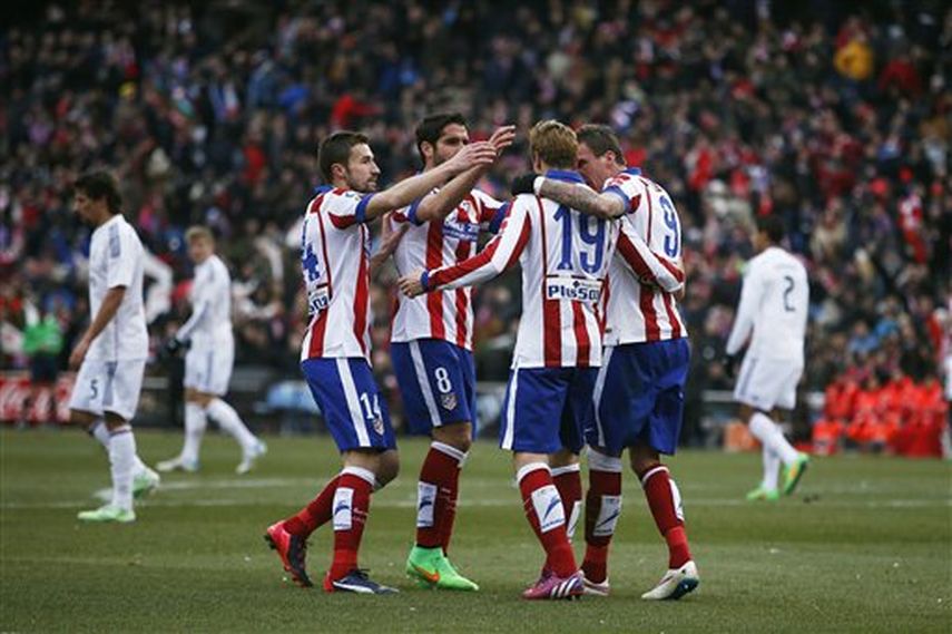 El Atlético de Madrid, con menos ingresos, acabó con la supremacía del Real Madrid y el Barcelona. (AP)