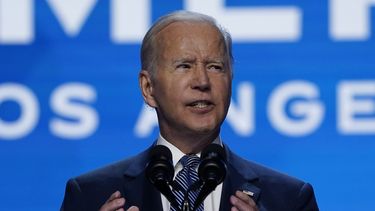 El presidente de Estados Unidos, Joe Biden, interviene en la ceremonia inaugural de la Cumbre de las Américas, el 8 de junio de 2022, en Los Ángeles.&nbsp;