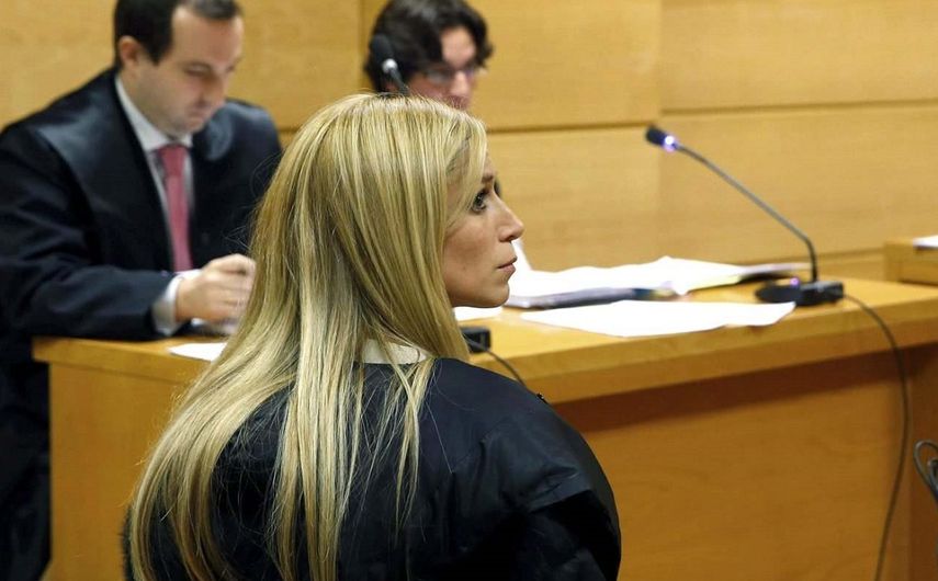 Áurea Vázquez Rijos, la viuda negra de Puerto Rico, durante la vista de extradición a EEUU que le celebraron en España, donde fue detenida en el año 2013.