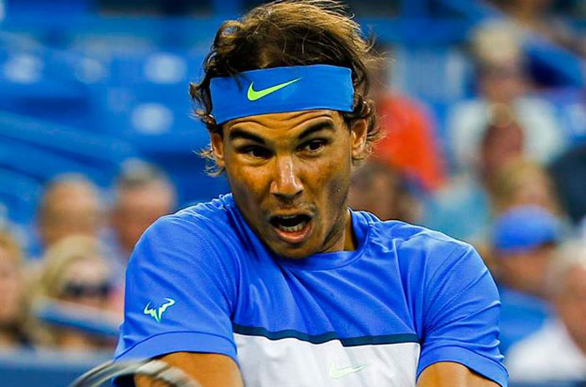 Nadal cayó en tres sets muy disputados. (EFE)