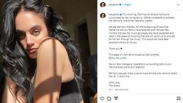 La cantautora Cat Janice.