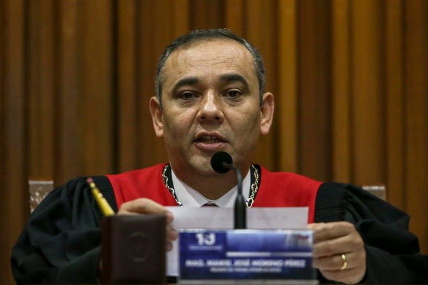 Maikel Moreno, presidente del TSJ de Venezuela.