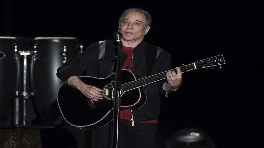Paul Simon toca durante la última parada de su gira de conciertos de despedida Homeward Bound el 22 de septiembre de 2018 en Nueva York.&nbsp;