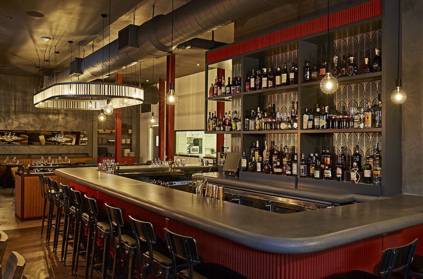 El interior del restaurante Stubborn Seed, ubicado en Miami Beach.&nbsp;