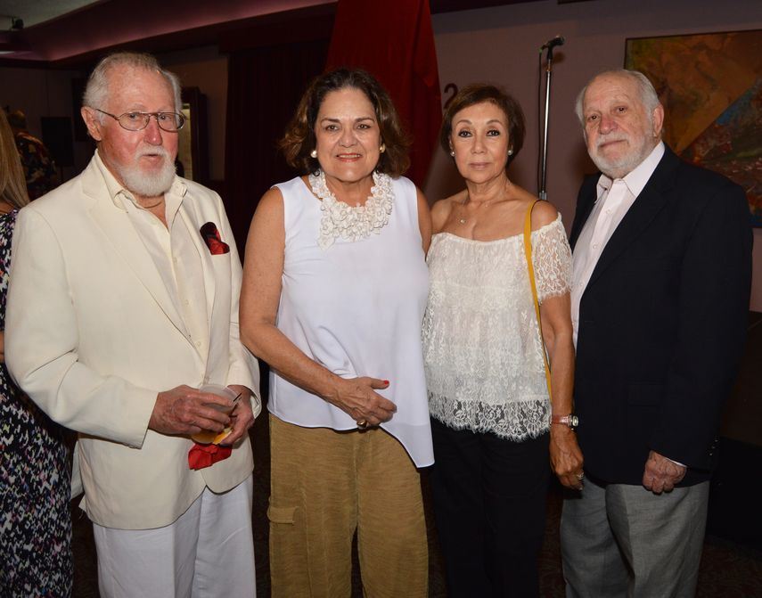 Wilfredo y Marilyn Borroto, Luisa Heren y José Ramón Rodríguez.