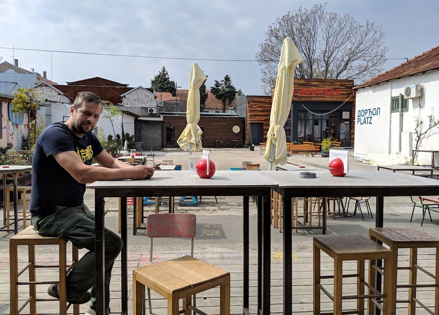 &nbsp;Un local de la plaza Dorcol.&nbsp; &nbsp;&nbsp;&nbsp;&nbsp;