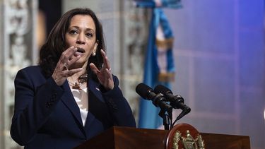 Harris pide a Guatemala un trabajo conjunto para que la gente no se vaya de casa