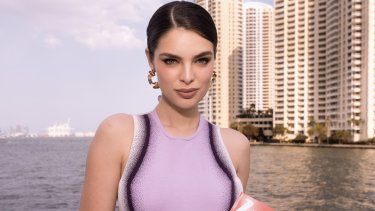 La modelo paraguaya Nadia Ferreira.