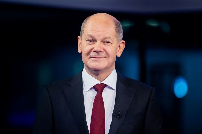 El canciller de Alemania Olaf Scholz.