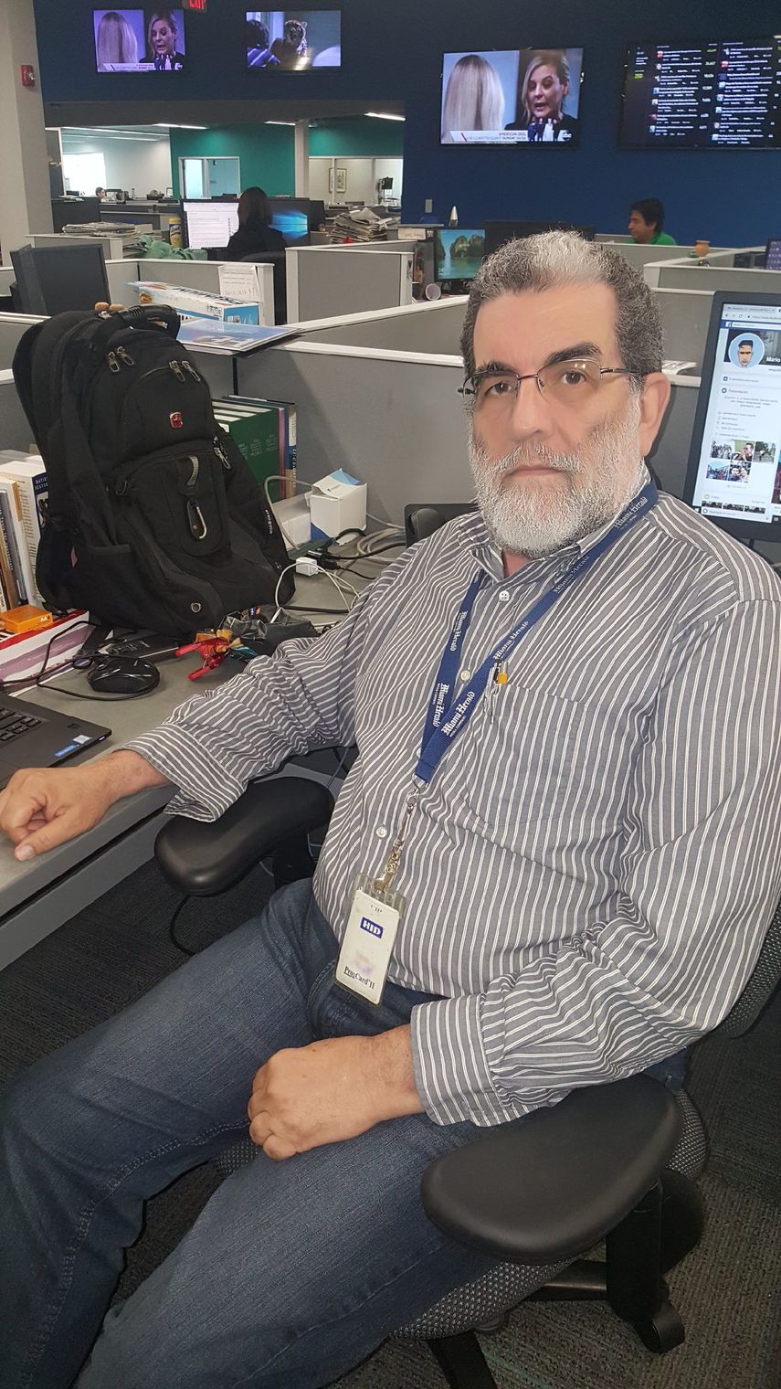 El geógrafo Armando Portela, editor de la revista CubaGeográfica.