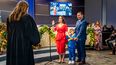 Christi Fraga, durante la ceremonia de posesión del cargo como alcaldesa de Doral.