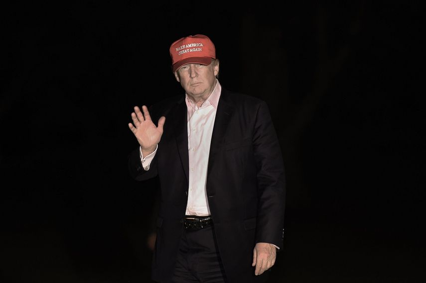 Donald Trump, presidente de los Estados Unidos.