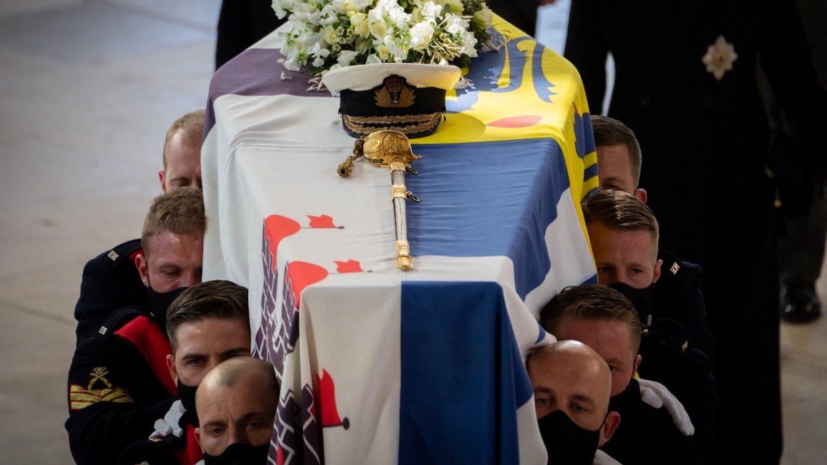 El funeral del príncipe Felipe en imágenes