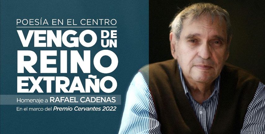 El Centro Cultural BOD rinde homenaje al escritor Rafael Cadenas.
