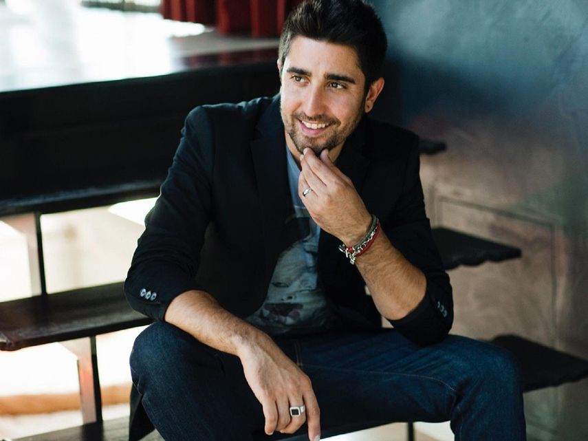 El cantante Alex Ubago.