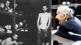 Ursula Haverbeck, famosa negadora alemana del Holocausto, a la derecha. Fotos de judíos en campos de concentración y exterminio nazis, a la izquierda.&nbsp;