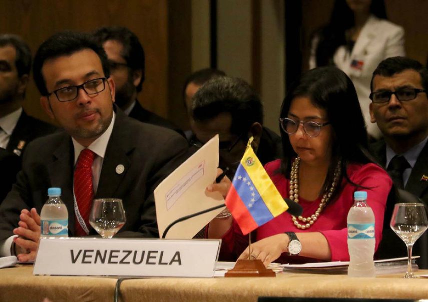 La canciller venezolana, Delcy Rodriguez, expresó mediante una misiva que Venezuela está preparada para iniciar inmediatamente el proceso de adhesión al acuerdo